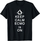 ECMO PRN Keep Calm ECMO is On T-Shirt - T-Shirt | Black