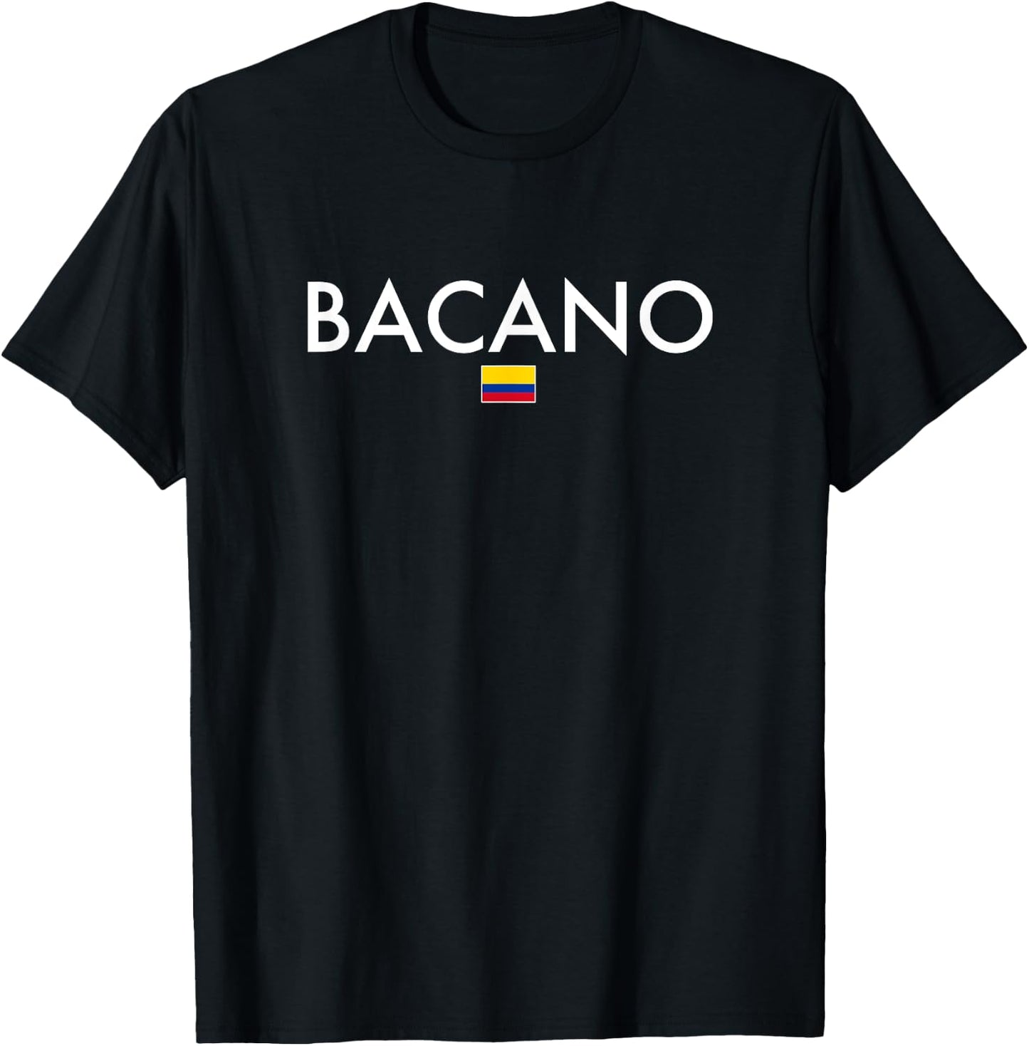 Bacano Colombia Colombian Slang T-Shirt - T-Shirt | Black