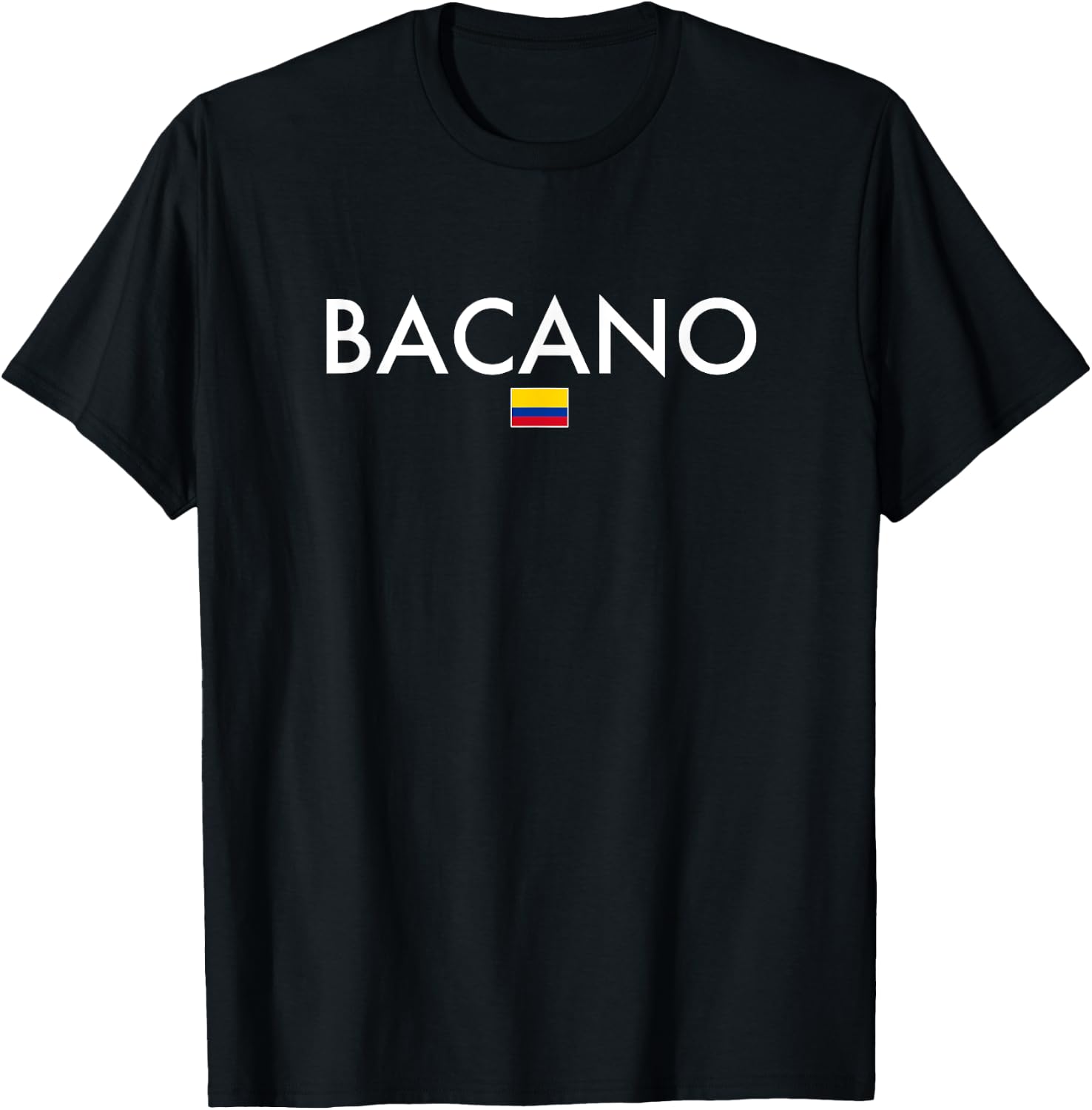 Bacano Colombia Colombian Slang T-Shirt - T-Shirt | Black