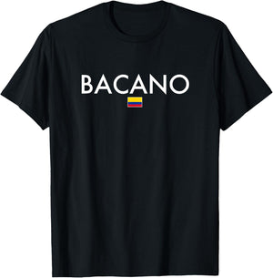 Bacano Colombia Colombian Slang T-Shirt - T-Shirt | Black