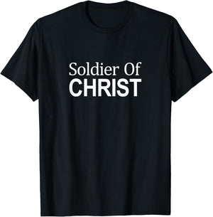 Soldier Of Christ T-Shirt - T-Shirt | Black