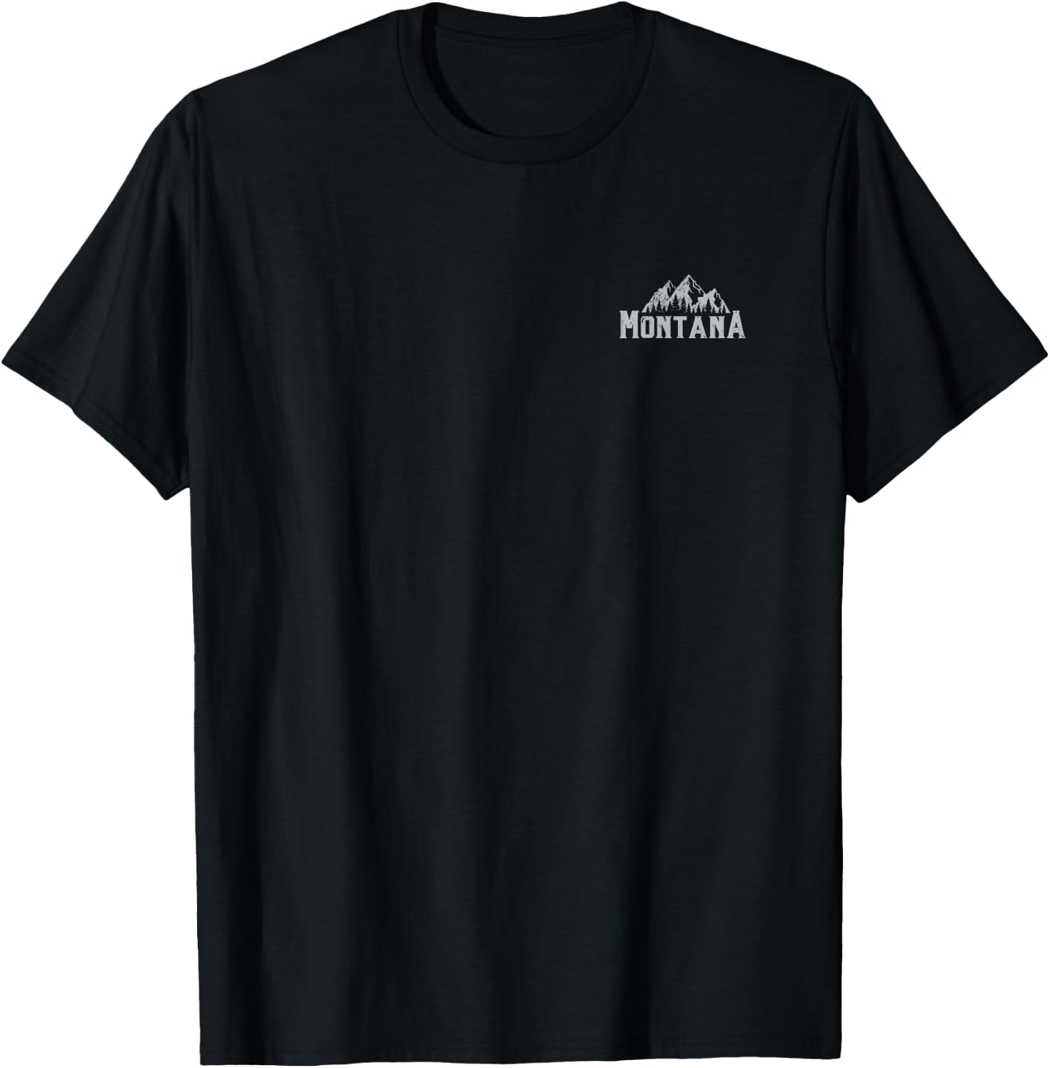 I Love The State Of Montana My Sweet Home Is Calling Me Here T-Shirt - T-Shirt | Black