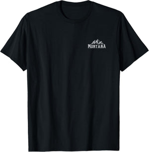 I Love The State Of Montana My Sweet Home Is Calling Me Here T-Shirt - T-Shirt | Black