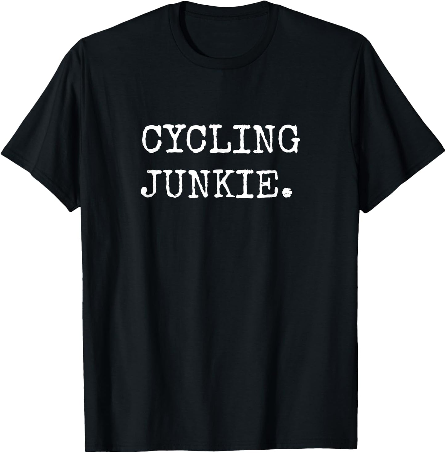 Cyclist Gifts Women, Cycling Junkie Bike Rider T-Shirt - T-Shirt | Black