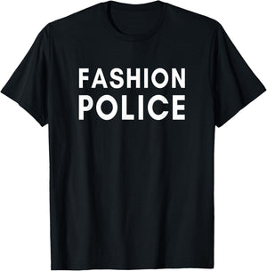 Fashion Police T-Shirt - T-Shirt | Black