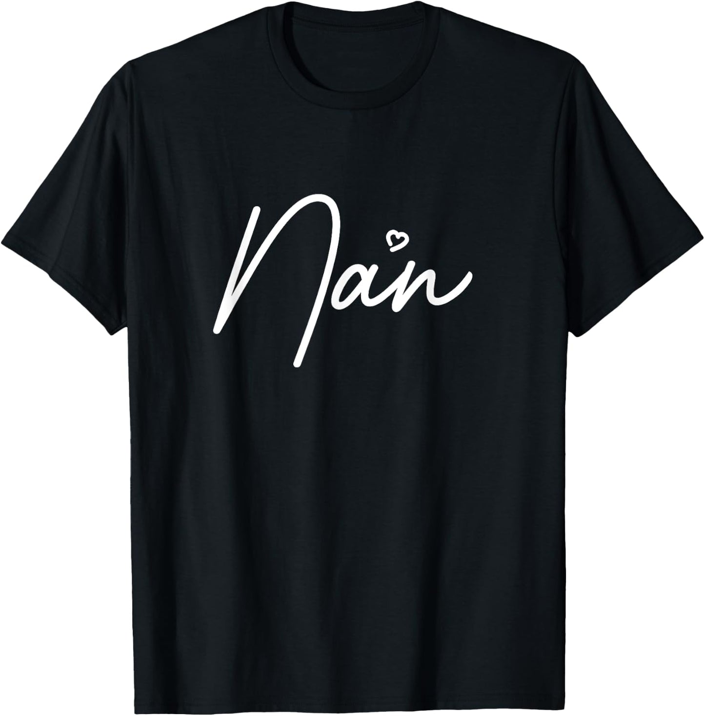 Women's Nan Cute Mother's Day Gift In British Grandma T-Shirt - T-Shirt | Black
