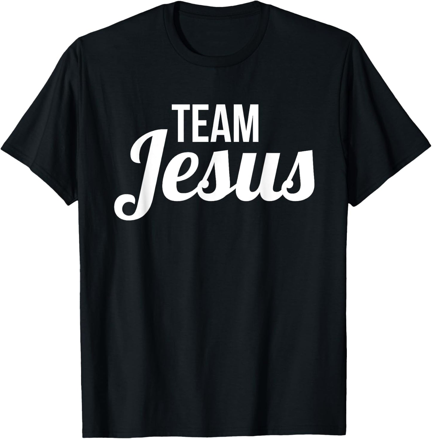 Matching Christian Team Gift Youth Groups Team Jesus T-Shirt - T-Shirt | Black