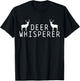 Deer Whisperer T-Shirt - T-Shirt | Black