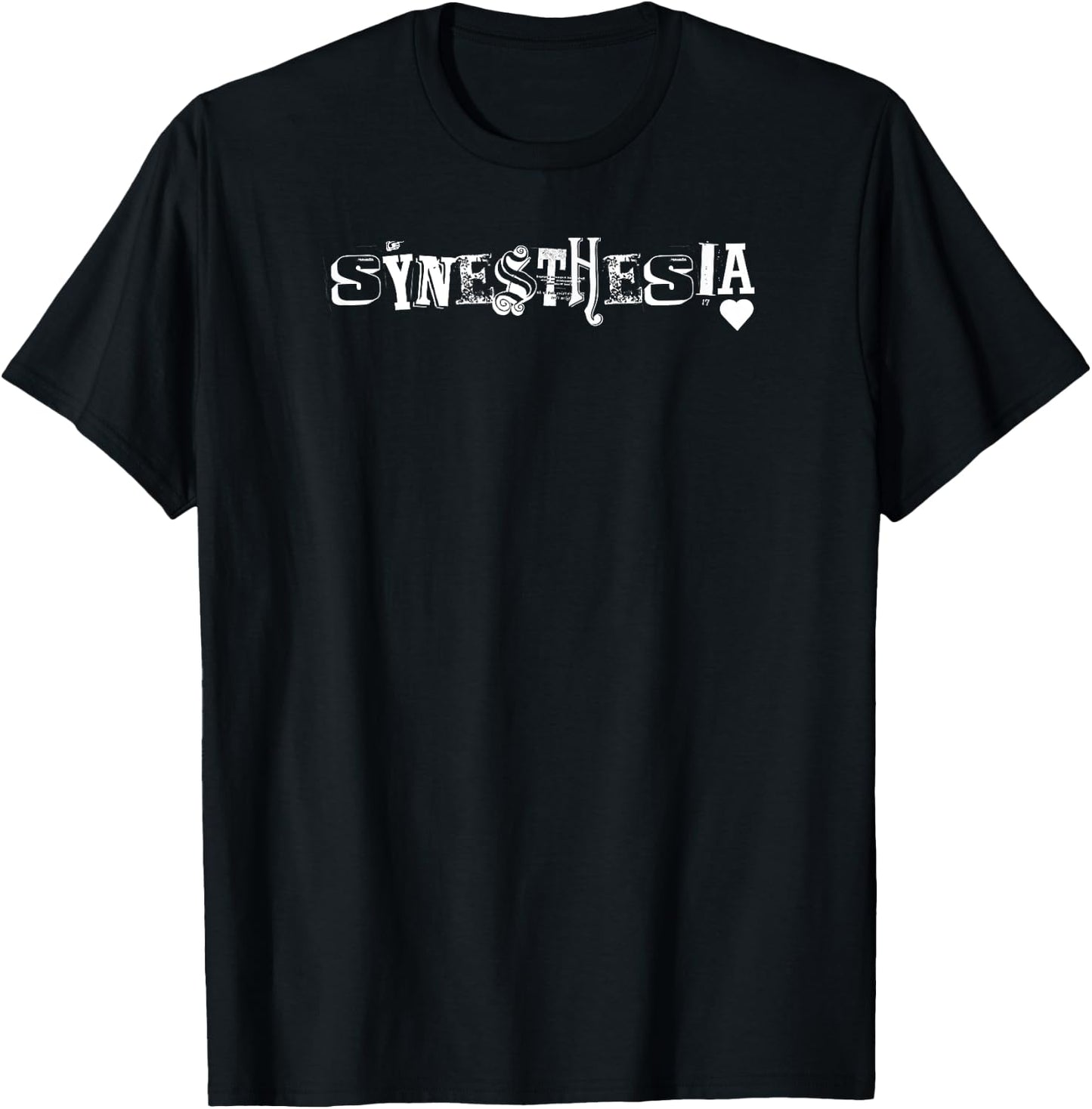 Synesthetes Neurological Sensory Punk Music Love Synesthesia T-Shirt - T-Shirt | Black