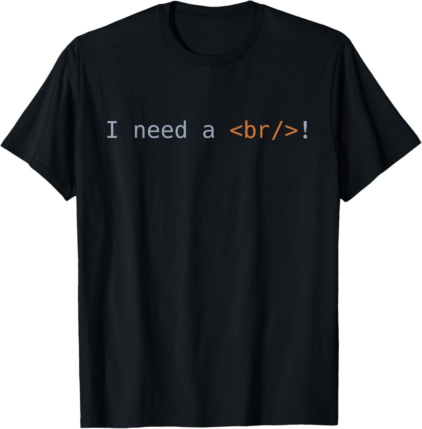 Interruption Code Funny ES Gift Black T-Shirt - T-Shirt | Black