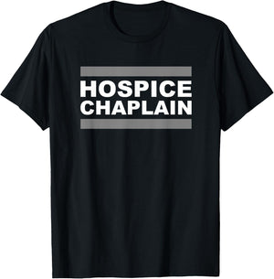 Hospice Chaplain T-Shirt - T-Shirt | Black