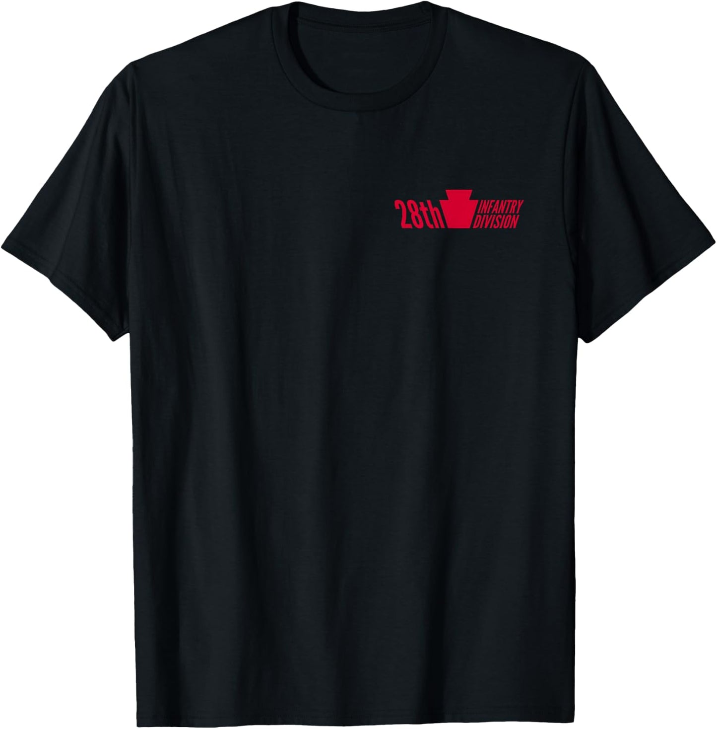 28th Infantry Division Army Twenty Eighth T-Shirt - T-Shirt | Black