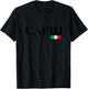 Capri Italy Italy Travel Holiday Summer Party Island Beach Men Women Girls Kids T-Shirt - T-Shirt | Black