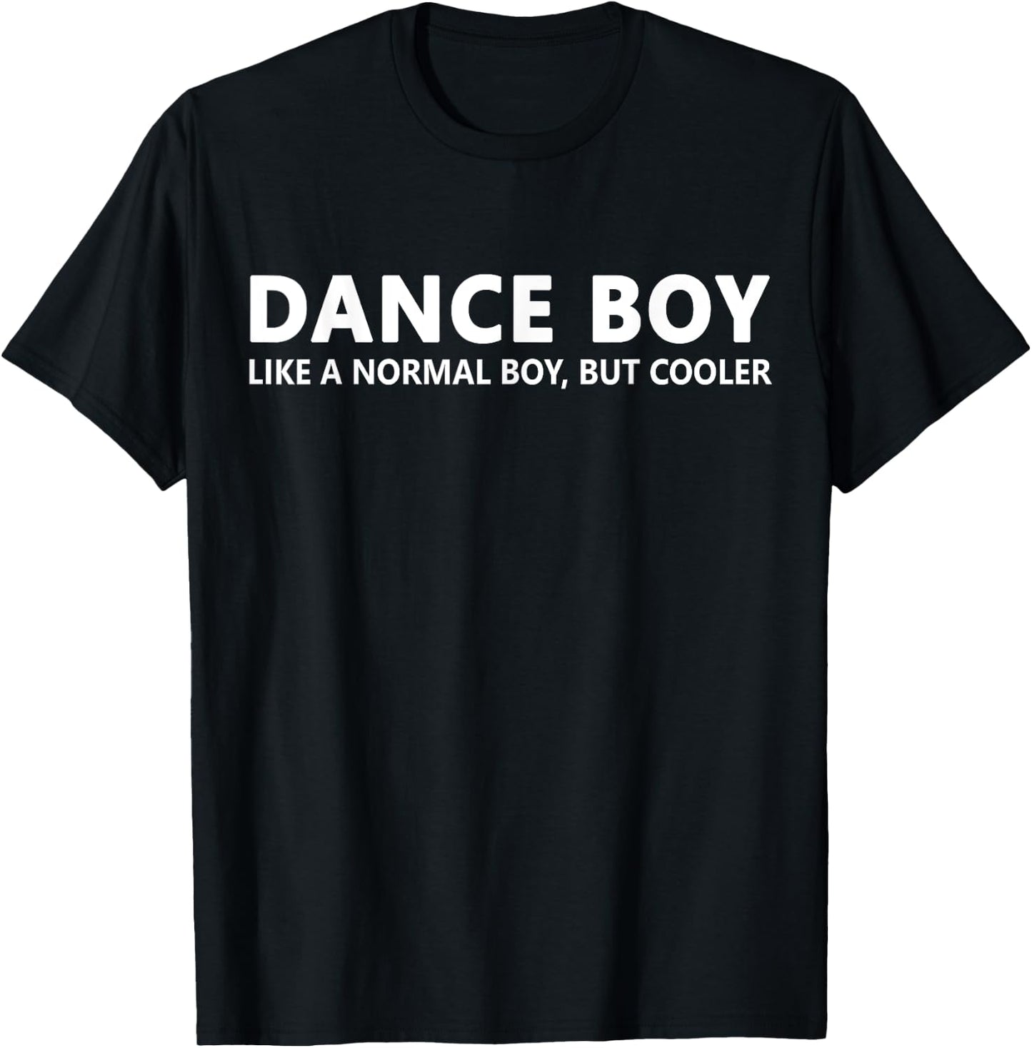 Funny Dance Boy Music Dance Boy T-Shirt - T-Shirt | Black