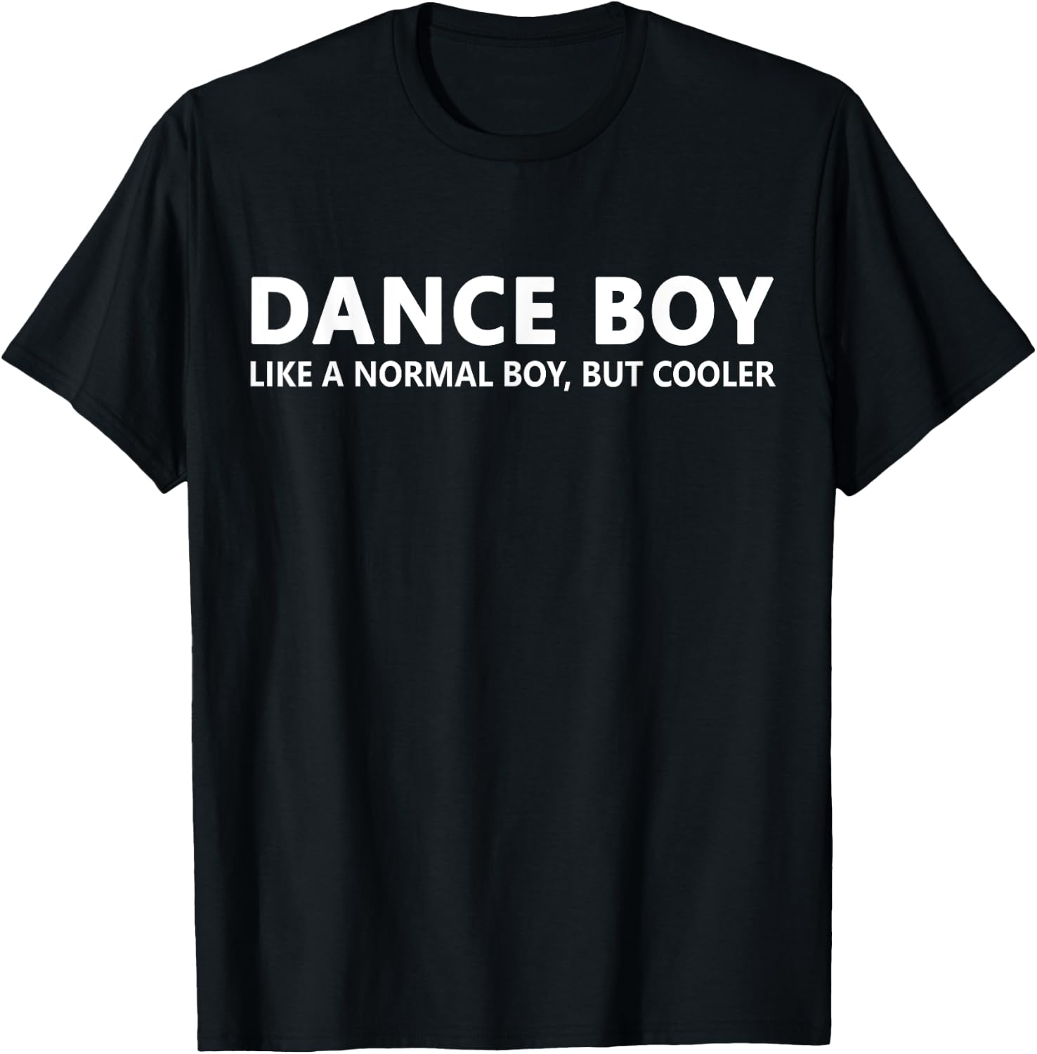 Funny Dance Boy Music Dance Boy T-Shirt - T-Shirt | Black