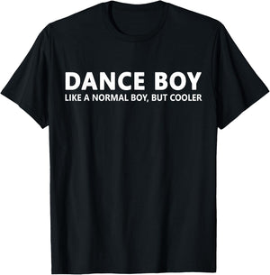 Funny Dance Boy Music Dance Boy T-Shirt - T-Shirt | Black