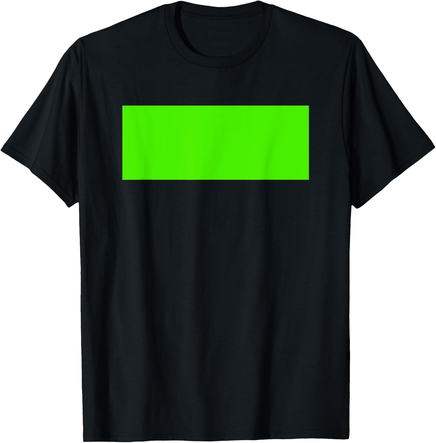 Green Screen Design Chroma Key Photo Video Effect T-Shirt - T-Shirt | Black