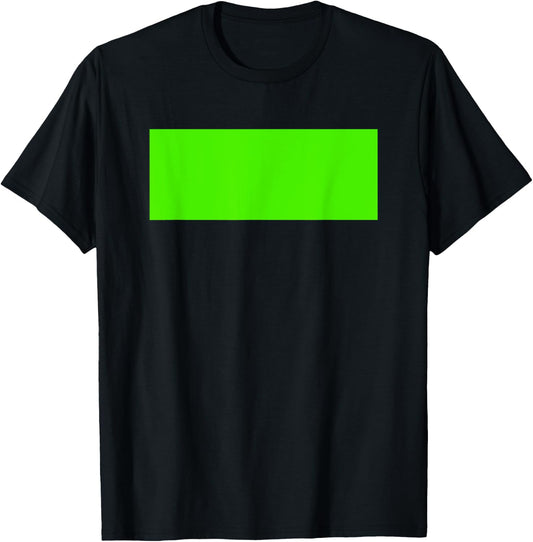 Green Screen Design Chroma Key Photo Video Effect T-Shirt - T-Shirt | Black
