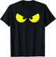 Scary Monster Eyes Funny Googly Eye T-Shirt - T-Shirt | Black
