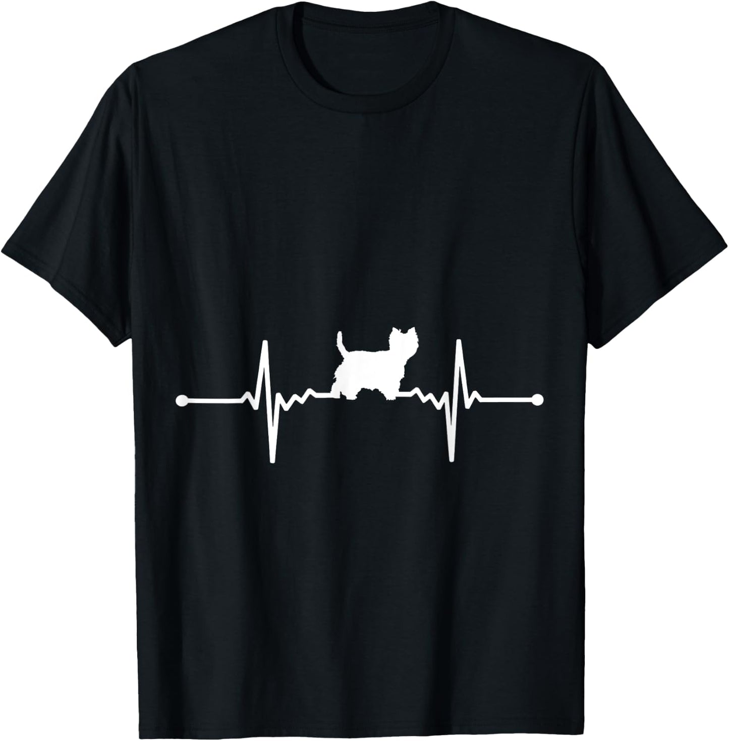 West Highland White Terrier Dog - Westie T-Shirt - T-Shirt | Black