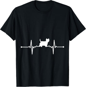West Highland White Terrier Dog - Westie T-Shirt - T-Shirt | Black