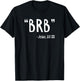 BRB Jesus Christ Resurrection Christianity Gospel Christian T-Shirt - T-Shirt | Black
