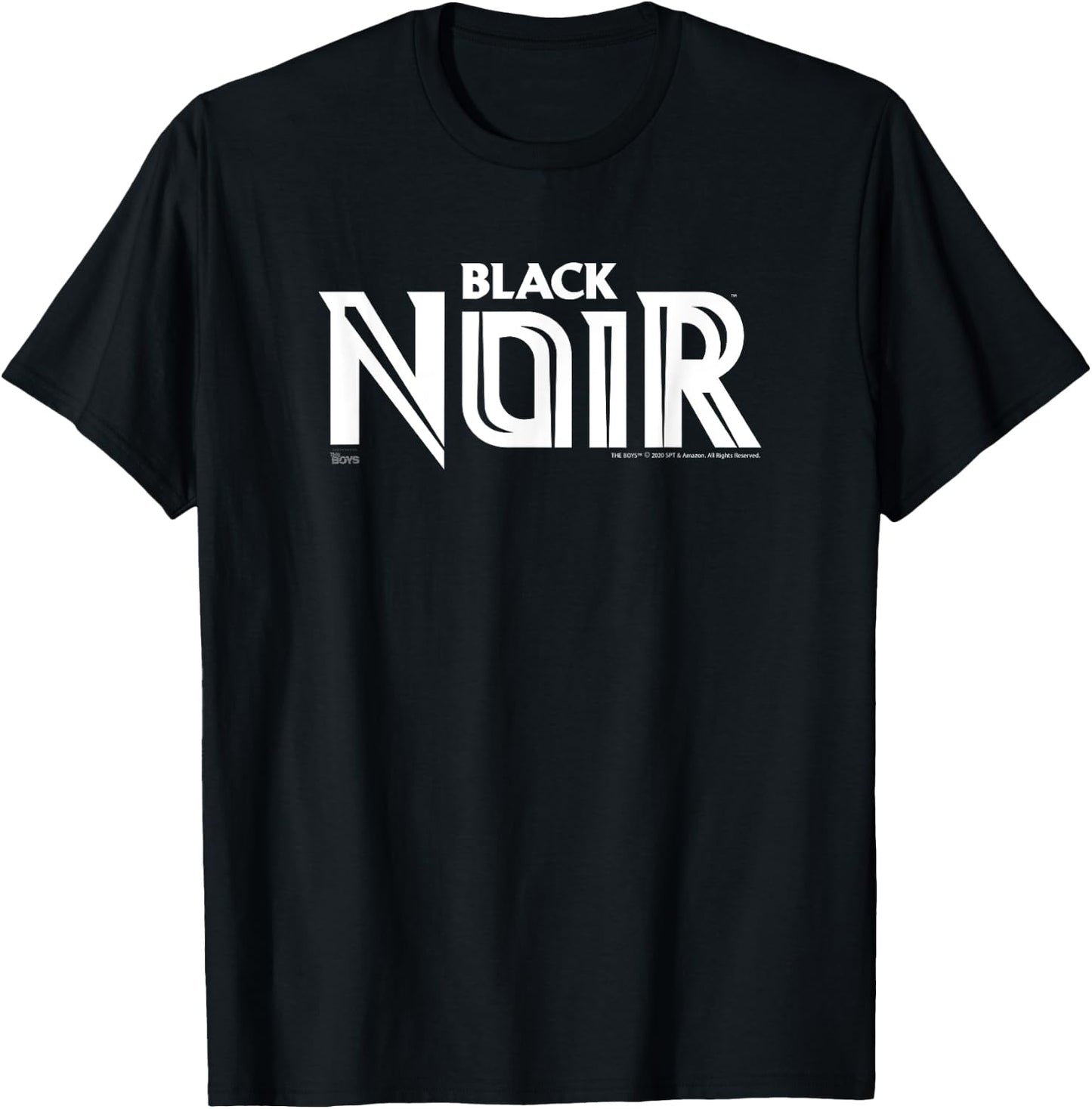 The Boys Black Noir Logo T-Shirt - T-Shirt | Black