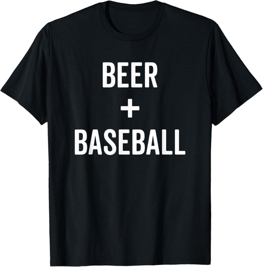 Cool Drinking Saying Drinker Graphic Beer Funny Baseball T-Shirt - T-Shirt | Black