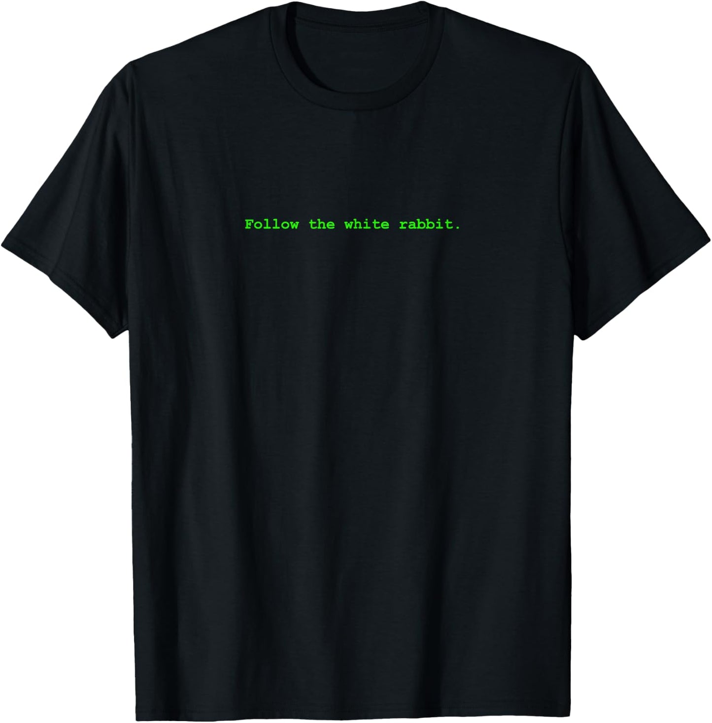 Bee Kind - PC Computer - Follow the White Rabbit T-Shirt - T-Shirt | Black