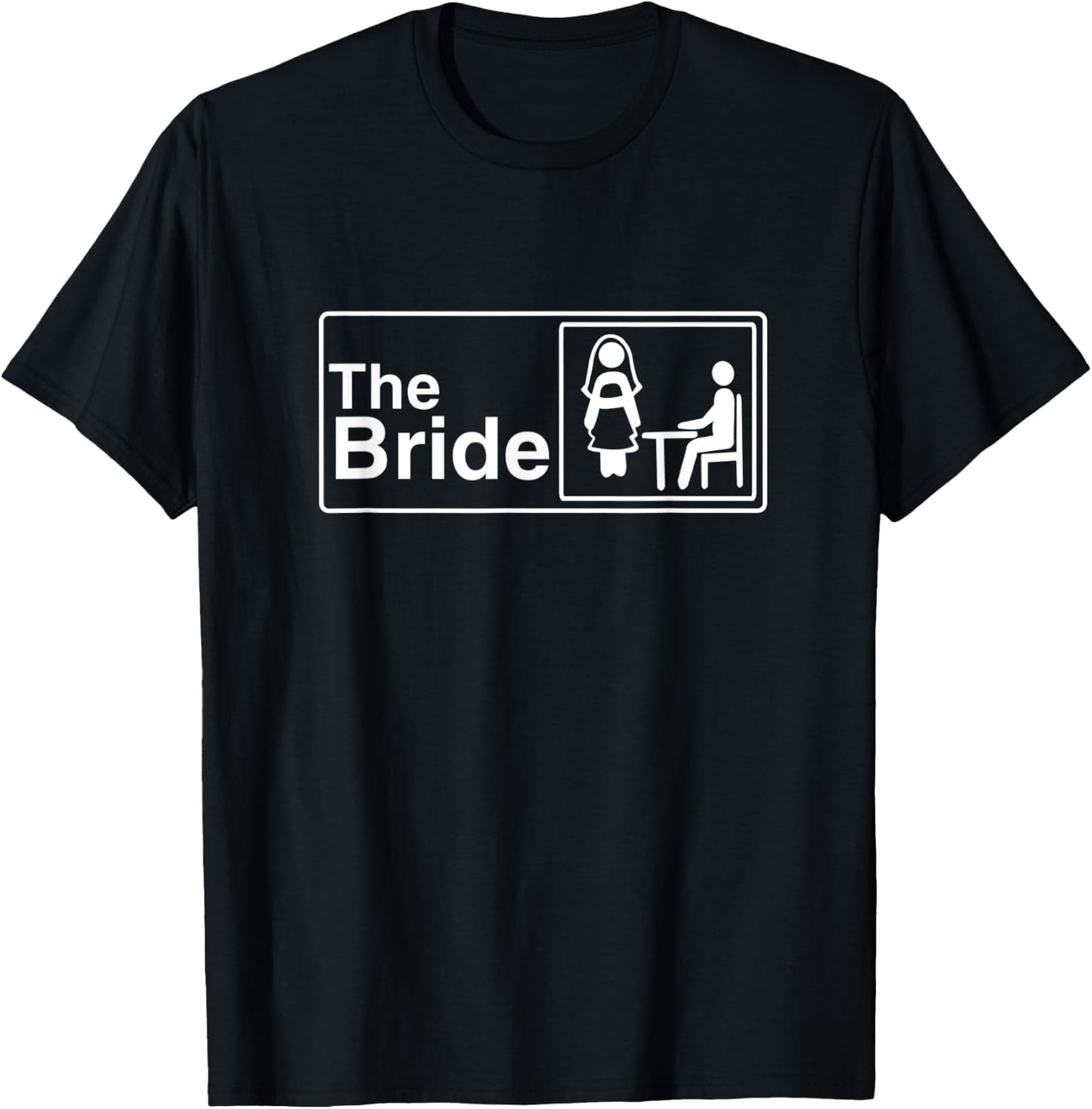 The Bride Bridesmaid Bachelorette Party Matching Outfits T-Shirt - T-Shirt | Black