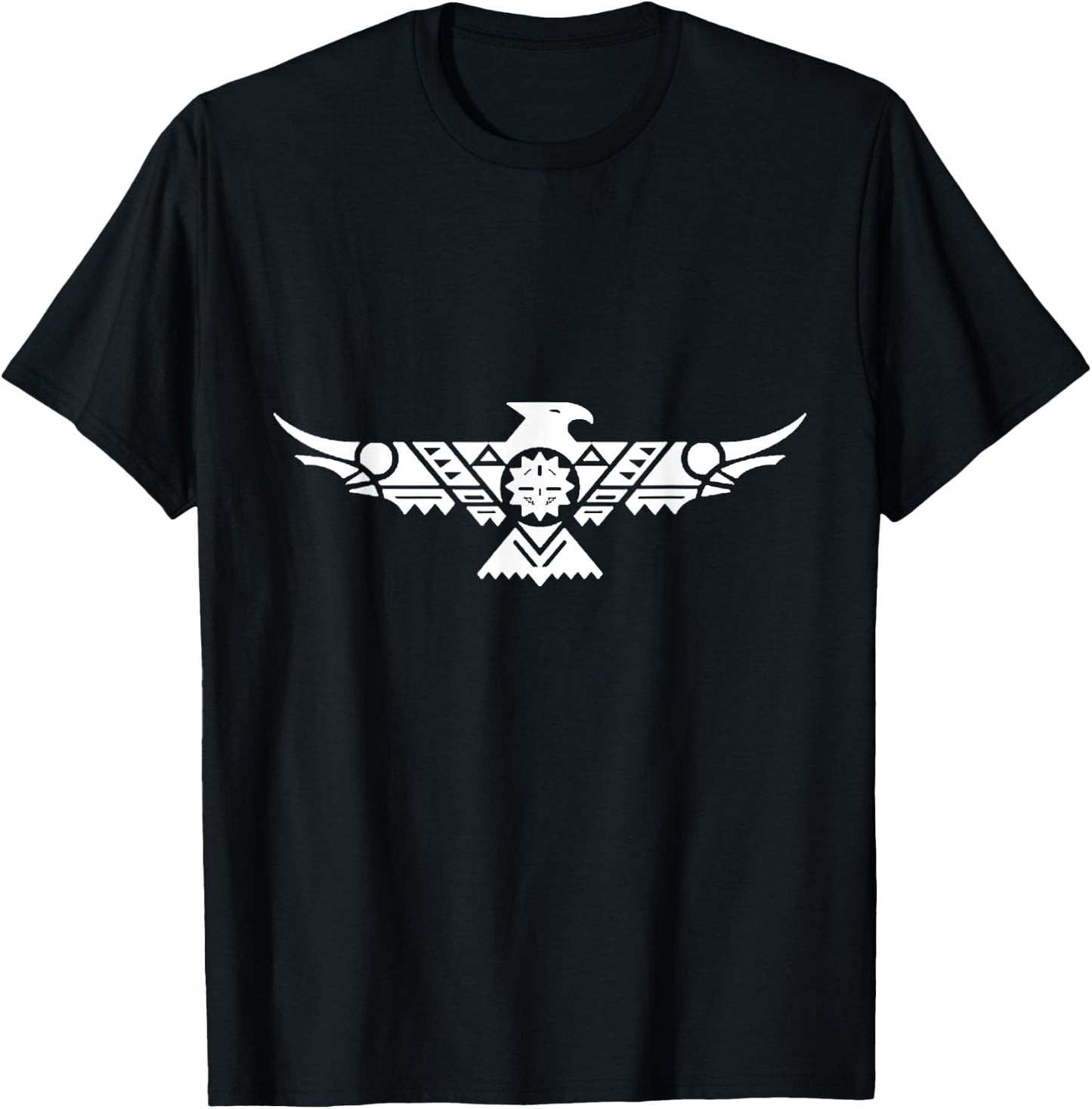 Native American Thunderbird Indigenous Peoples Day T-Shirt - T-Shirt | Black