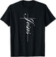 Jesus Written On a Cross - for a Christian Bible Believer T-Shirt - T-Shirt | Black