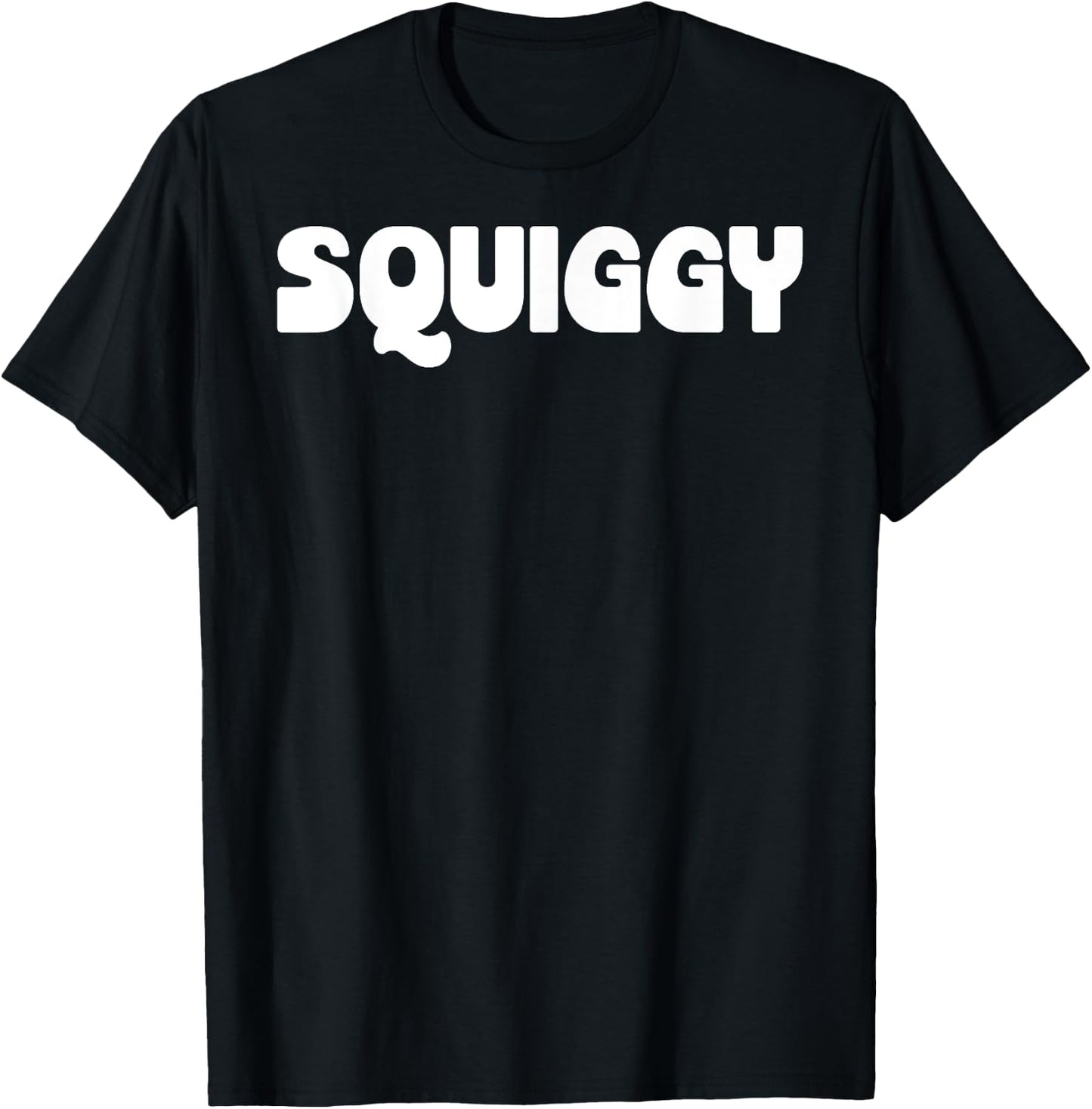 Squiggy Retro Funny Nickname T-Shirt - T-Shirt | Black