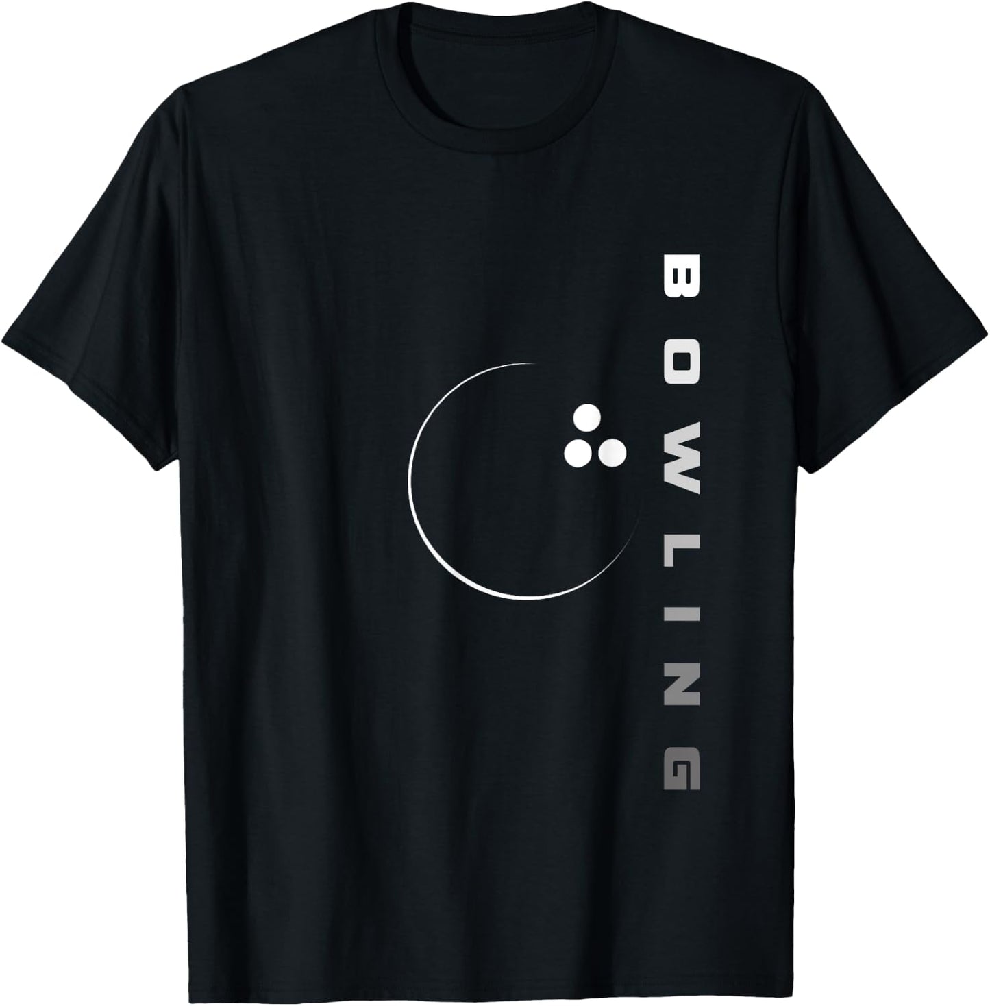 Bowling Apparel - Bowling T-Shirt - T-Shirt | Black