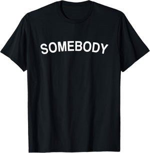 Somebody Husband Romantic Couples Wedding Day Gift T-Shirt - T-Shirt | Black