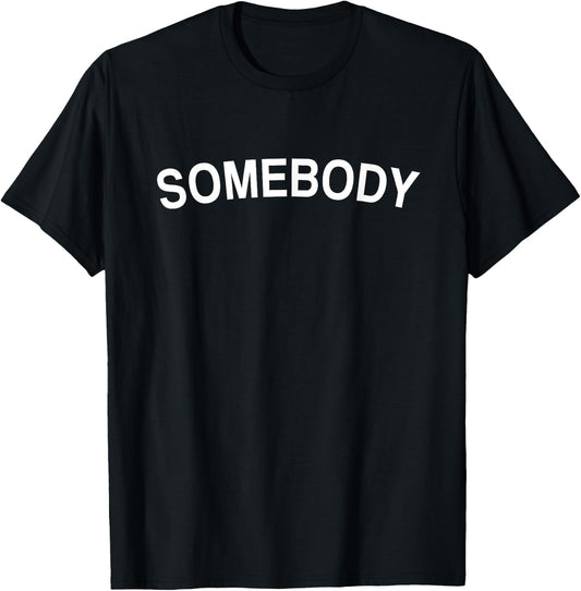 Somebody Husband Romantic Couples Wedding Day Gift T-Shirt - T-Shirt | Black
