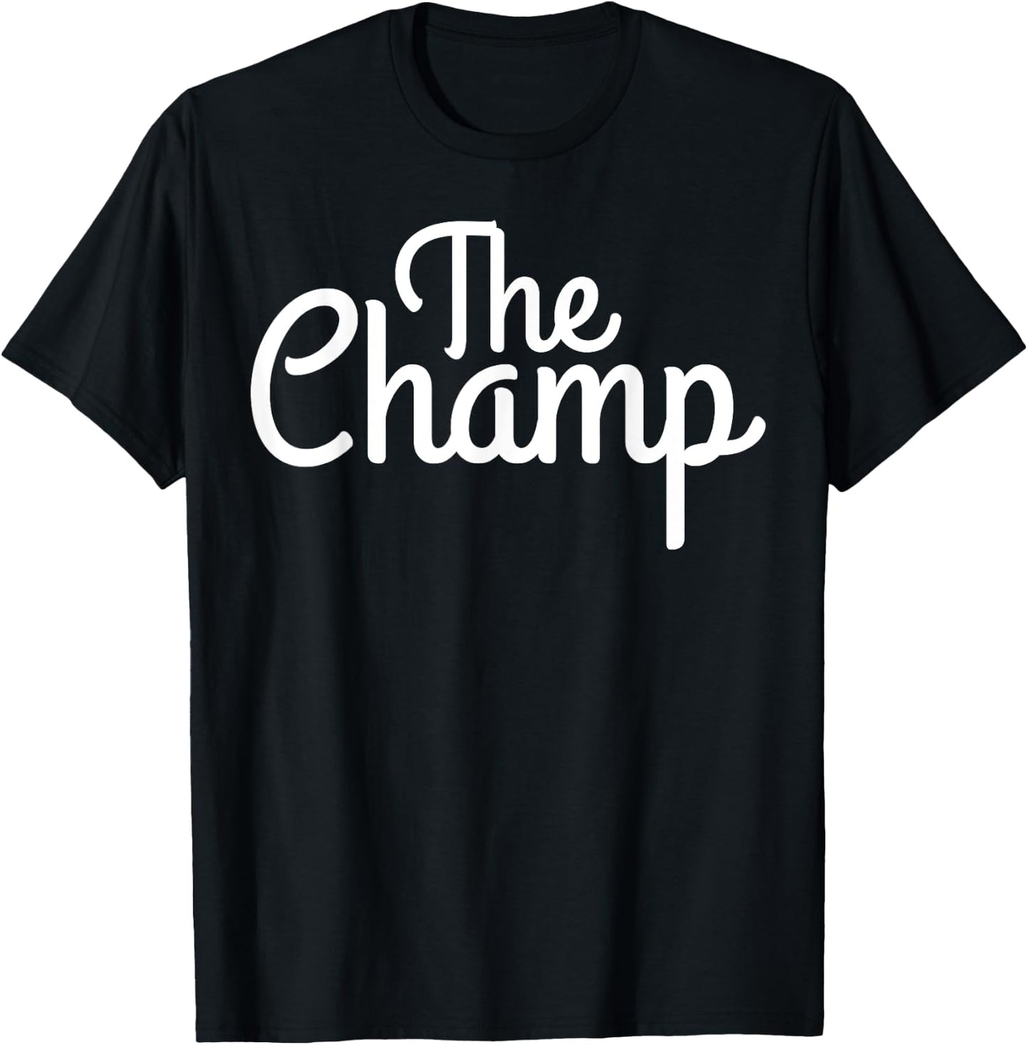 The Champ - Casual Apparel T-Shirt - T-Shirt | Black