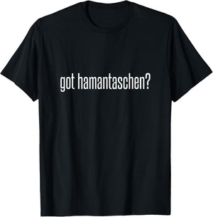 Happy Purim Got Hamantaschen? Jewish Baking Queen Esther T-Shirt - T-Shirt | Black