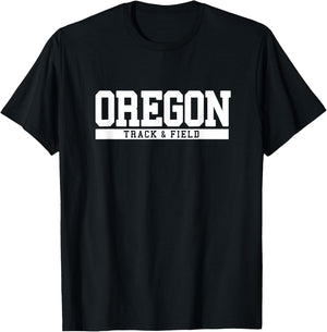 Oregon Track & Field T-Shirt - T-Shirt | Black