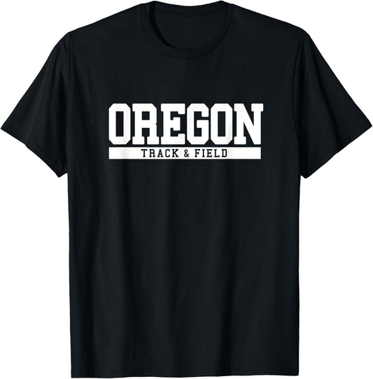 Oregon Track & Field T-Shirt - T-Shirt | Black