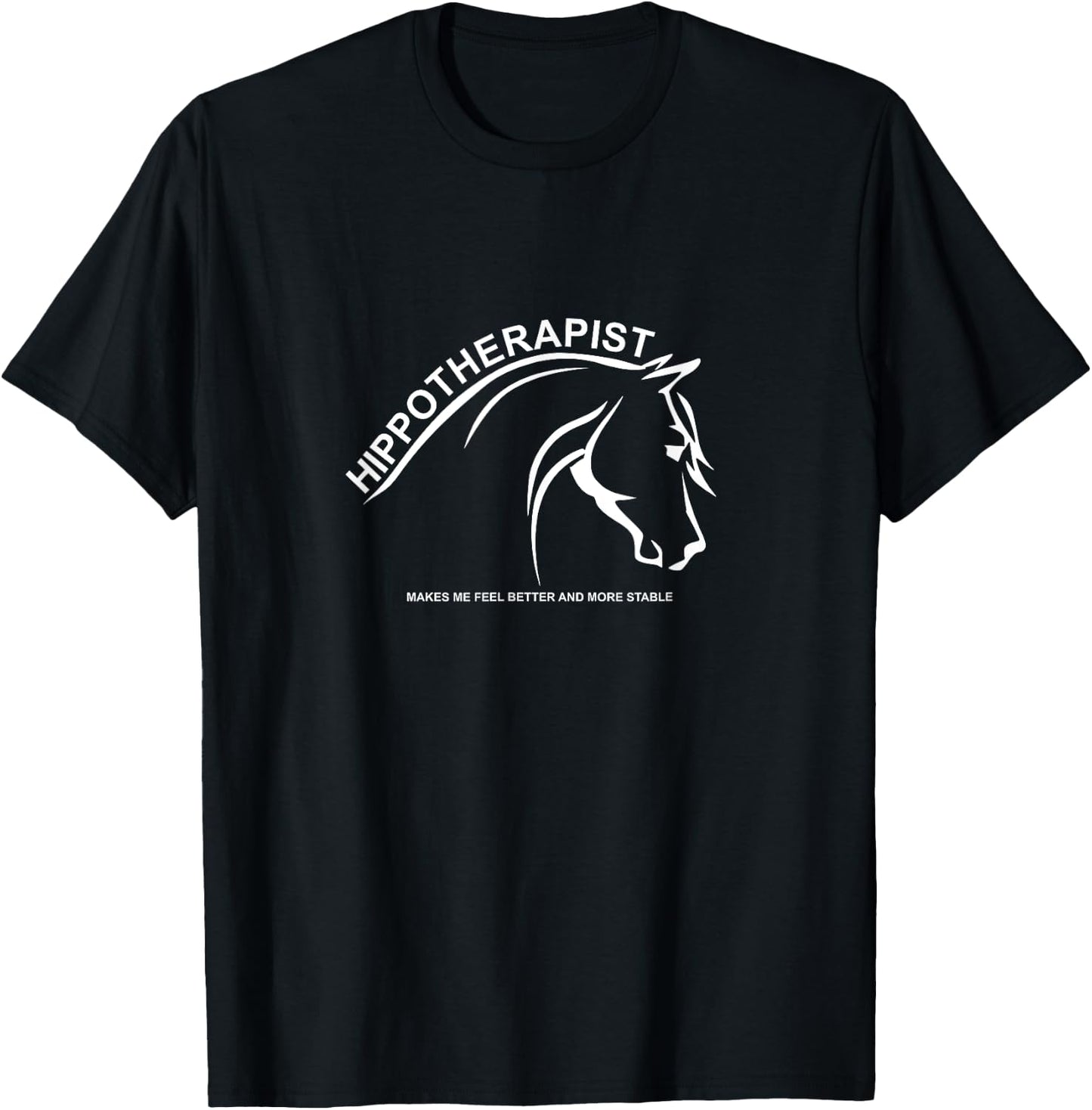 Hippotherapist healthcare trained professional hippotherapy T-Shirt - T-Shirt | Black