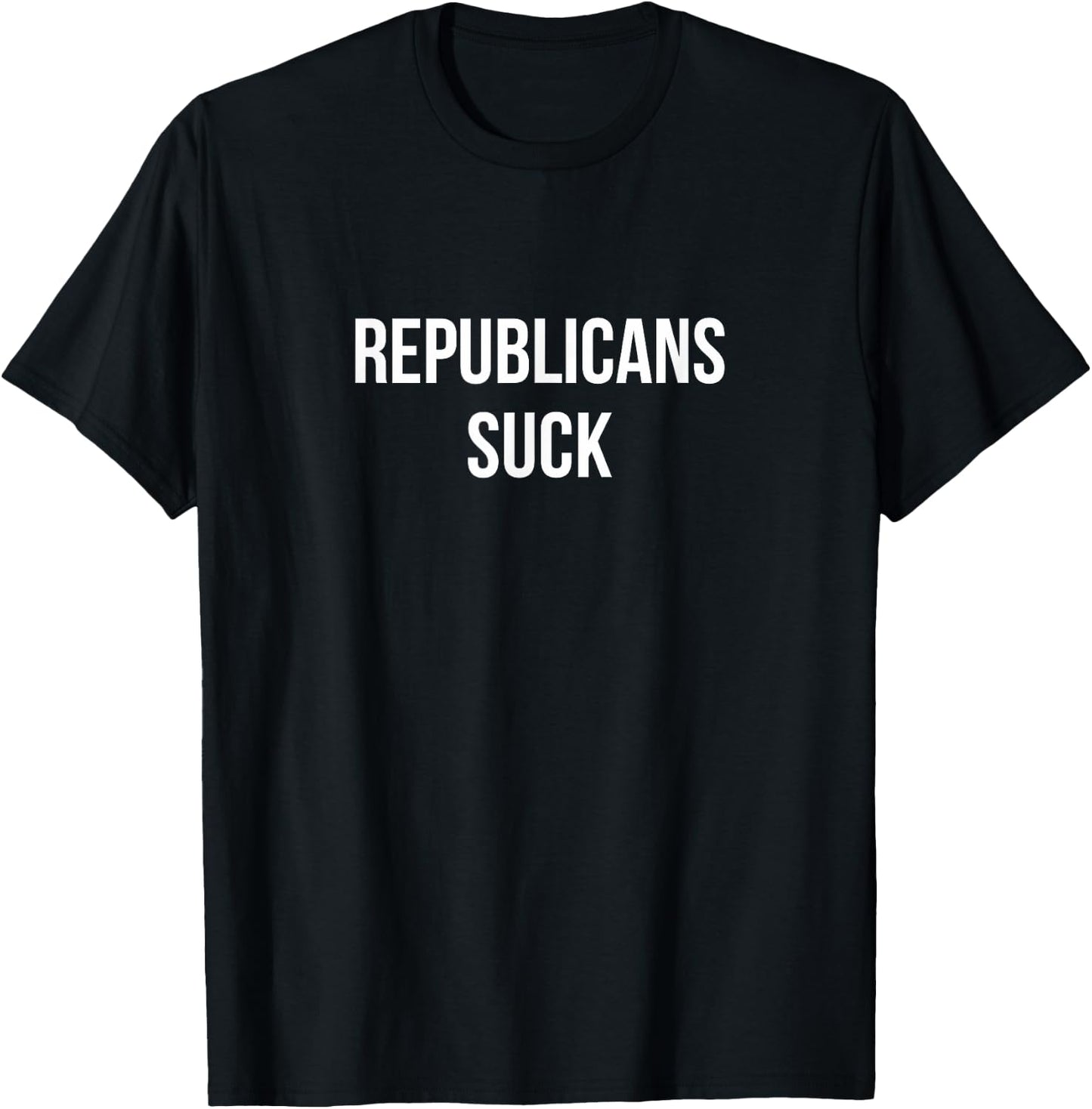 Republicans Suck T-Shirt - T-Shirt | Black