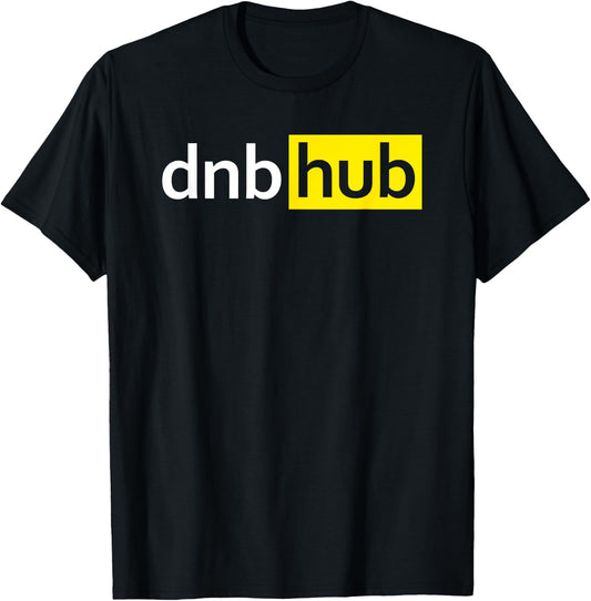 Dnb hub funny T-Shirt - T-Shirt | Black