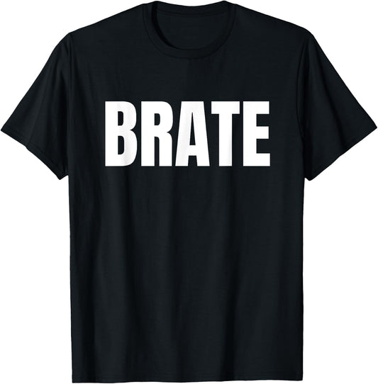 Brate, Brother in Serbian T-Shirt - T-Shirt | Black