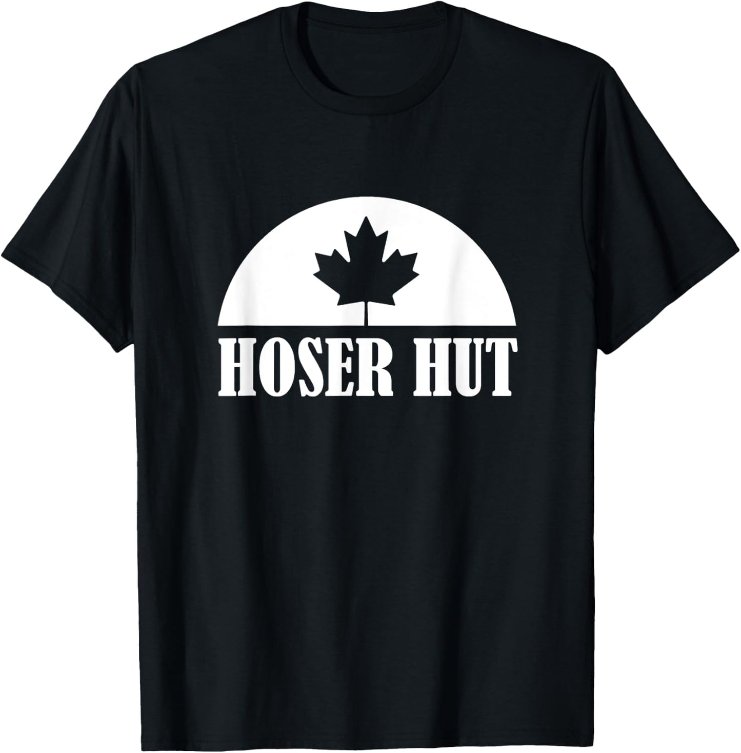 BrainJuiceTees Hoser Hut How I Met Your Mother Funny Canadian Black T-Shirt - T-Shirt | Black