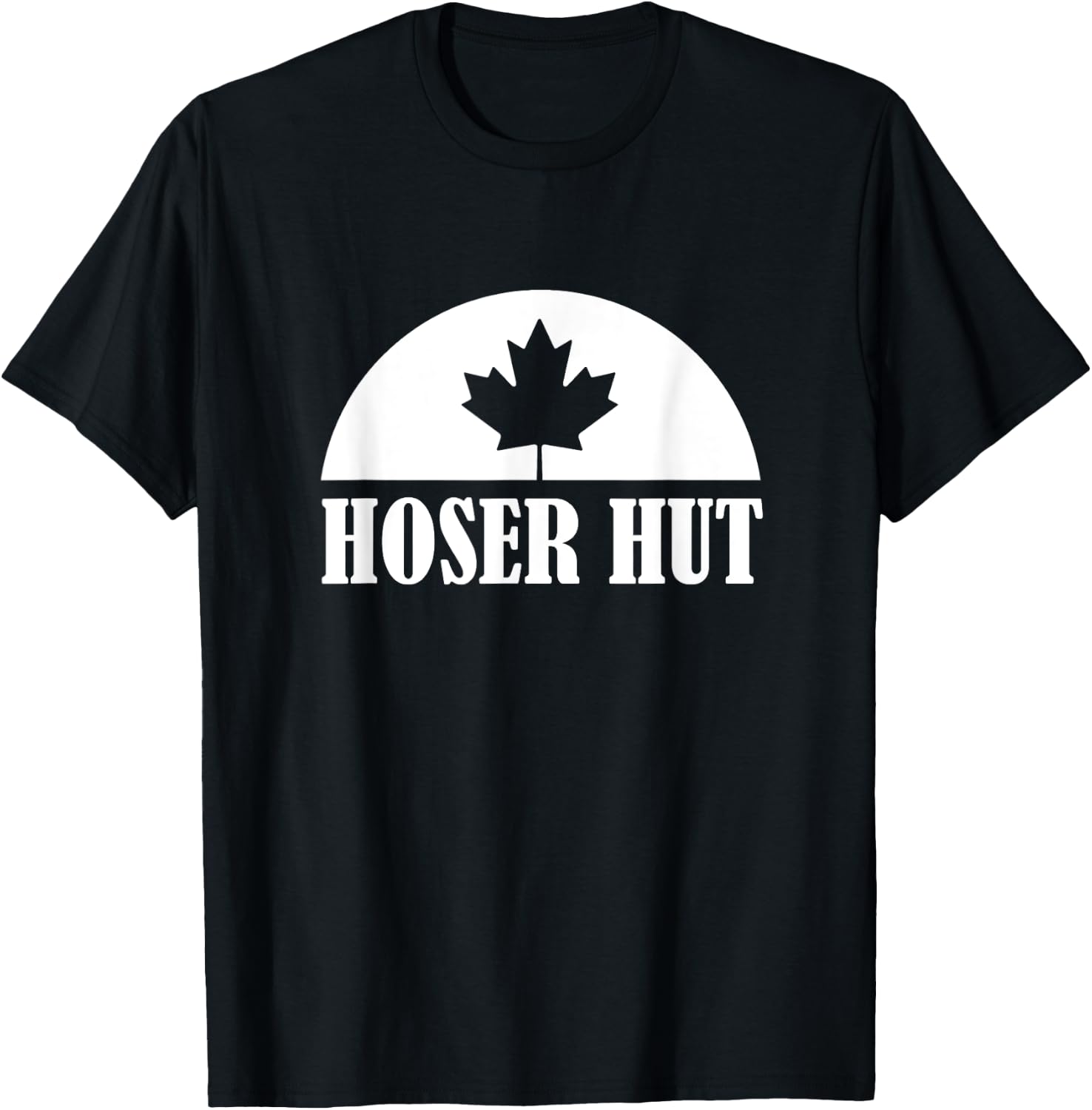 BrainJuiceTees Hoser Hut How I Met Your Mother Funny Canadian Black T-Shirt - T-Shirt | Black