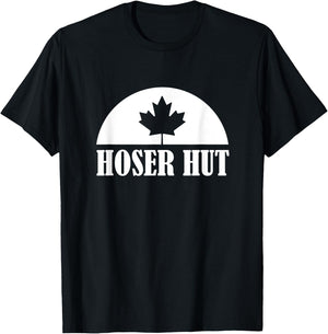 BrainJuiceTees Hoser Hut How I Met Your Mother Funny Canadian Black T-Shirt - T-Shirt | Black