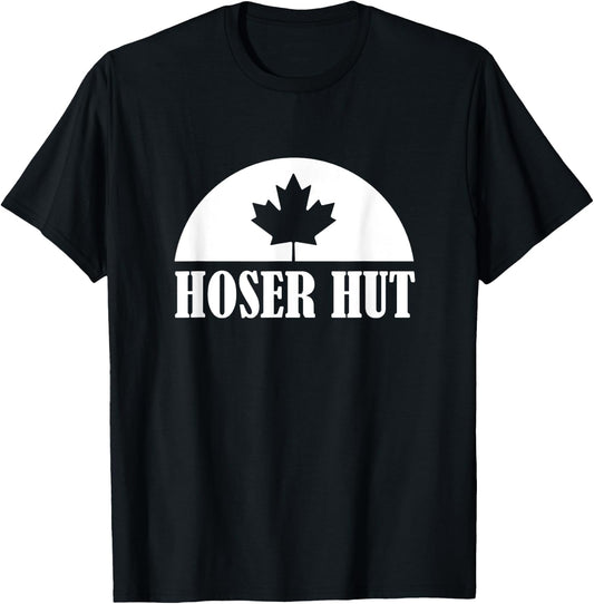BrainJuiceTees Hoser Hut How I Met Your Mother Funny Canadian Black T-Shirt - T-Shirt | Black