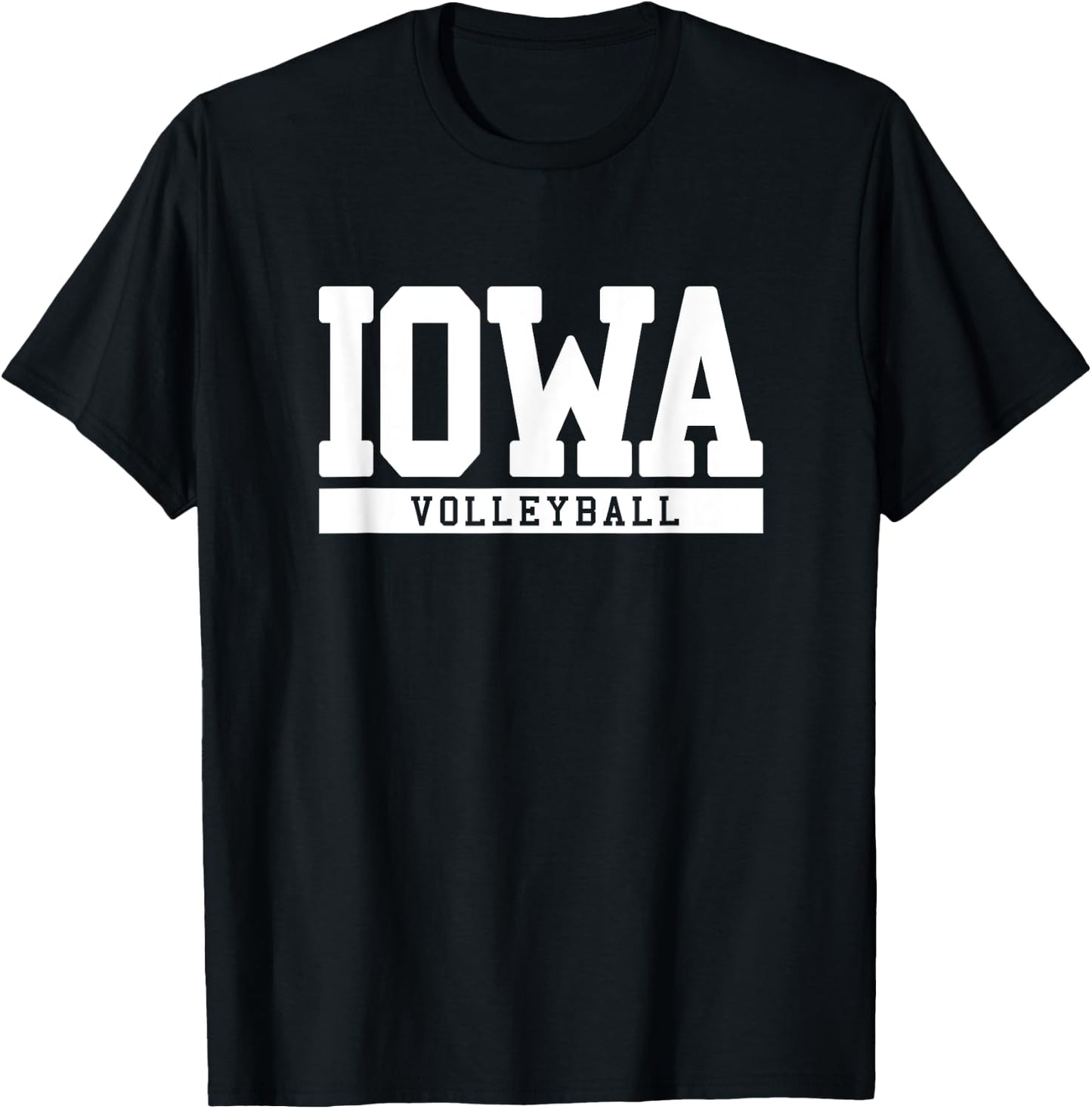 Iowa Volleyball T-Shirt - T-Shirt | Black