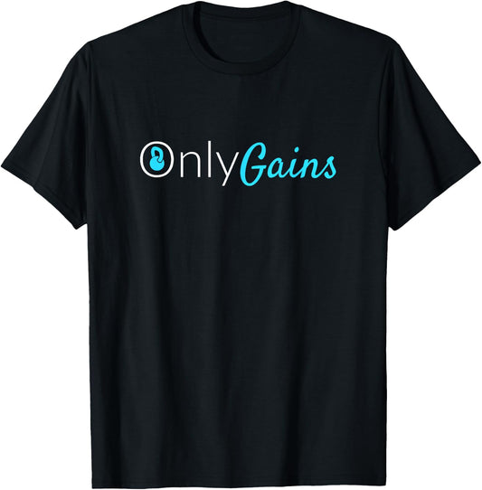 Only Gains OnlyGains T-Shirt - T-Shirt | Black